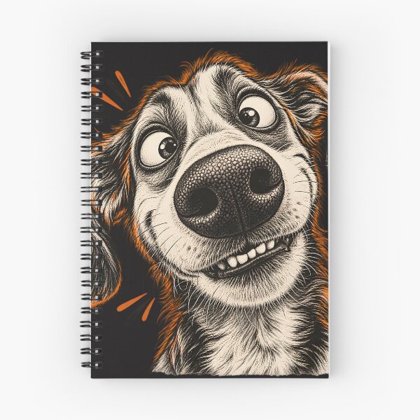 Item preview, Goofy Dog Close-Up With Big Nose designed and sold by AwesomeBeyondLimits.