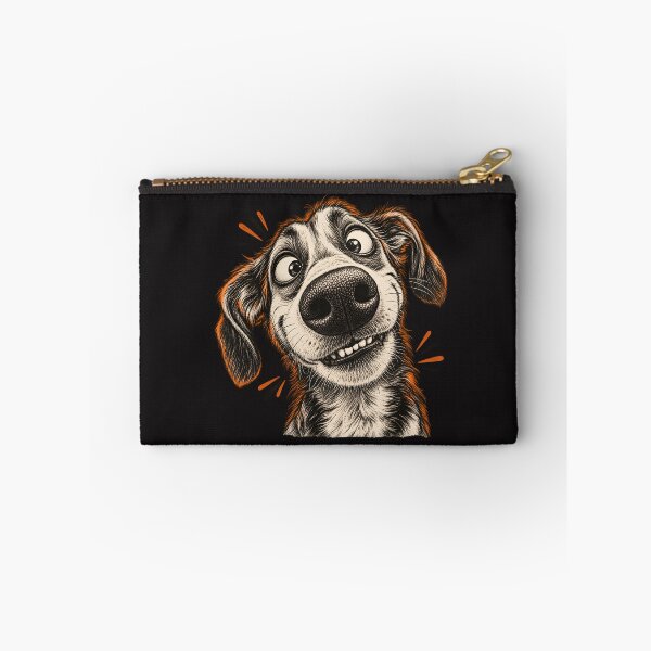 Item preview, Goofy Dog Close-Up With Big Nose designed and sold by AwesomeBeyondLimits.