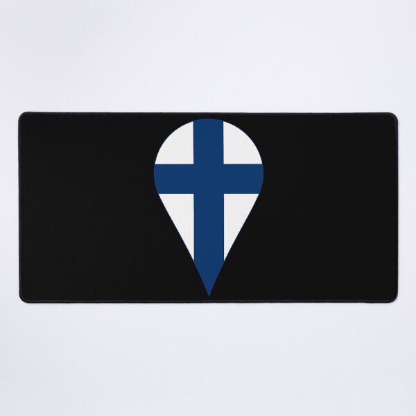 Item preview, Finland Flag Location Pin Map Marker | Finnish Destination GPS Icon designed and sold by NTGUILTY.