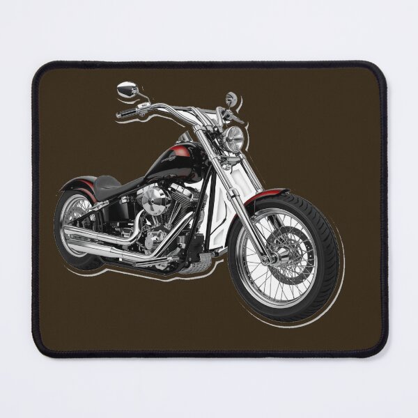 Artikelvorschau, Klassische Chopper Motorrad Digitale Illustration entworfen und verkauft von MargaretPolanco.