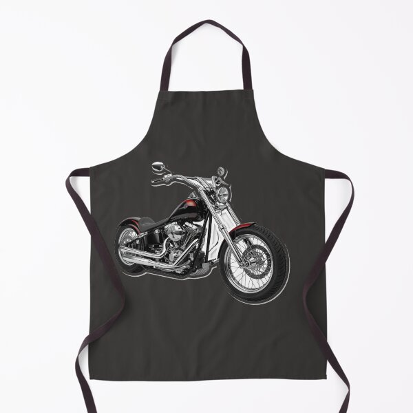 Item preview, Classic Chopper Motorcycle Digital Illustration designed and sold by MargaretPolanco.