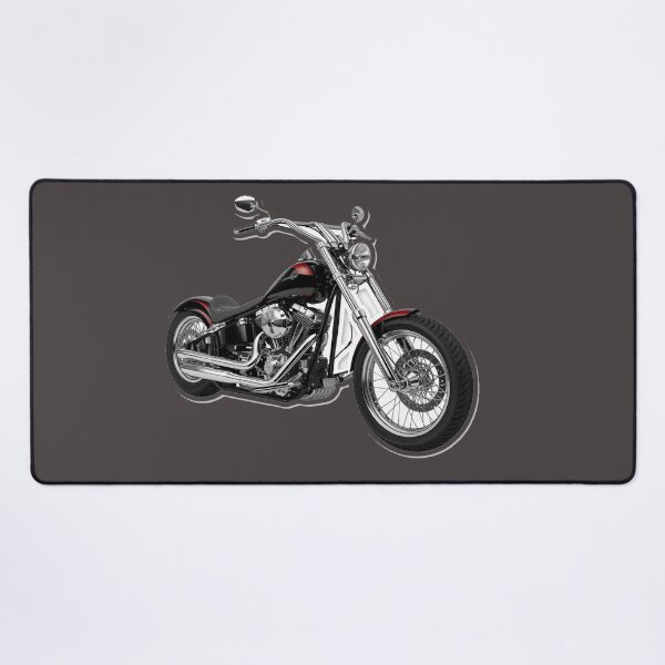 Item preview, Classic Chopper Motorcycle Digital Illustration designed and sold by MargaretPolanco.