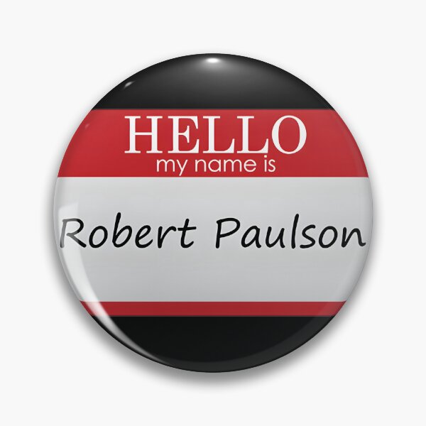 Item preview, My Name Is Robert Paulson Quote Design for Fans of Iconic Movie Lines designed and sold by Mostafa177.