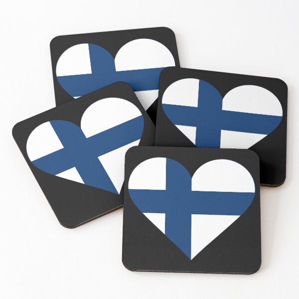 Item preview, Finland Heart Flag Graphic | I Love Finland Patriotic Symbol designed and sold by NTGUILTY.