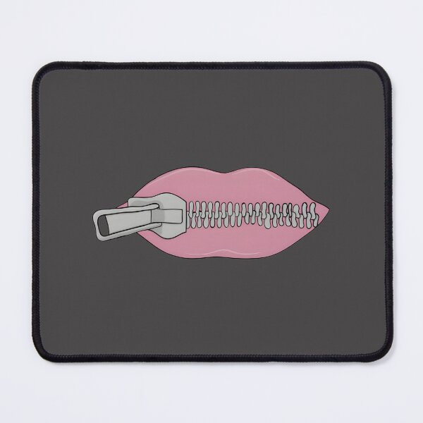 Item preview, Minimalist Zip It Design for Quiet Moments and Humor designed and sold by Mostafa177.