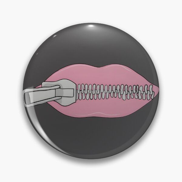 Item preview, Minimalist Zip It Design for Quiet Moments and Humor designed and sold by Mostafa177.