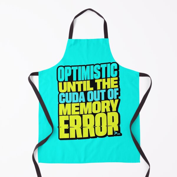 Item preview, Funny CUDA Memory Error Machine Learning designed and sold by Fun2Fentastic.