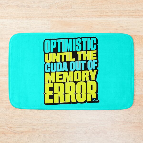Item preview, Funny CUDA Memory Error Machine Learning  designed and sold by Fun2Fentastic.