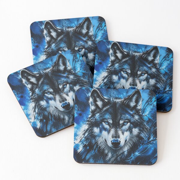Item preview, Wolf head designed and sold by Designfs.