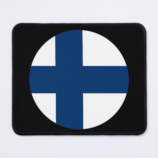 Item preview, Round Finland Flag Icon | Circular Finnish Flag Button Element designed and sold by NTGUILTY.