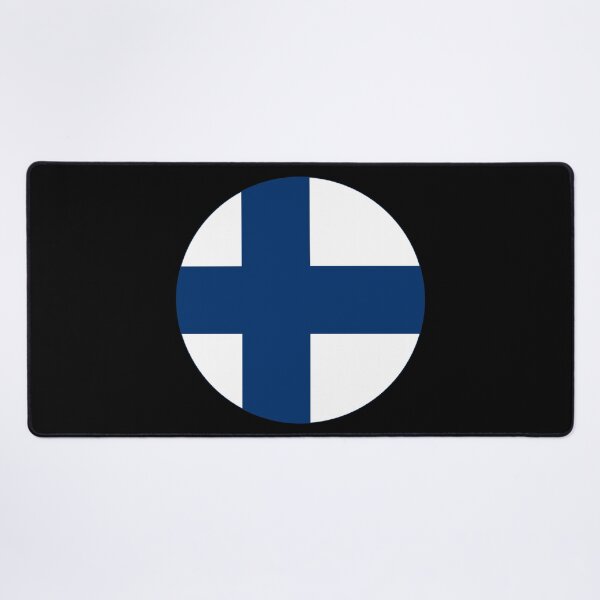 Item preview, Round Finland Flag Icon | Circular Finnish Flag Button Element designed and sold by NTGUILTY.