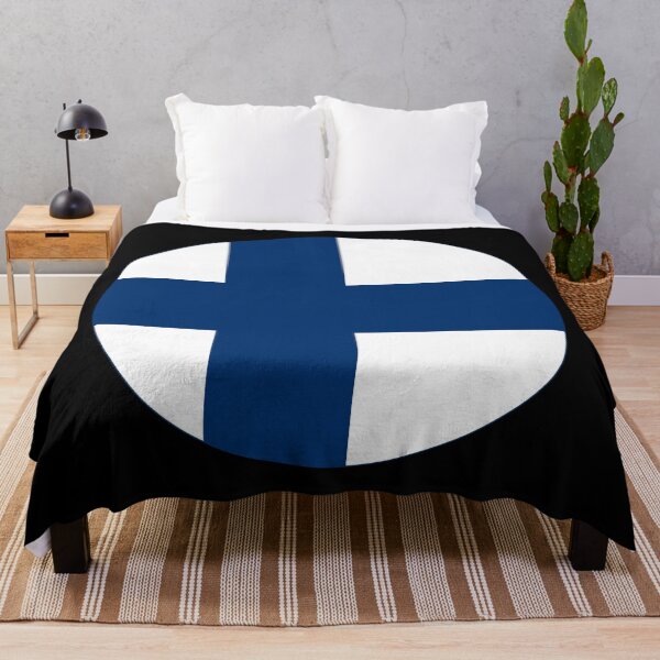 Item preview, Round Finland Flag Icon | Circular Finnish Flag Button Element designed and sold by NTGUILTY.