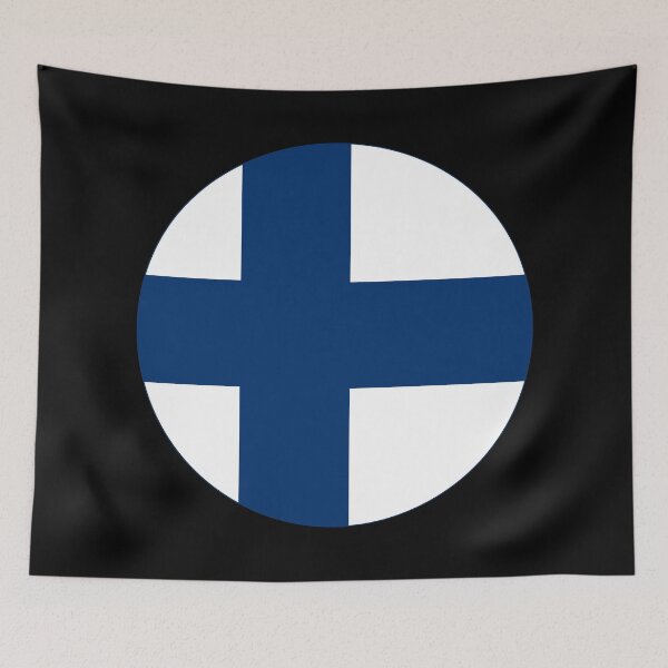 Item preview, Round Finland Flag Icon | Circular Finnish Flag Button Element designed and sold by NTGUILTY.