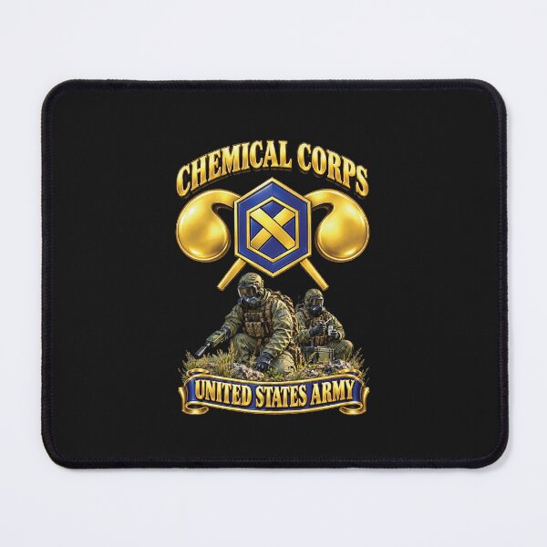Item preview, Army - Chemical Corps w Scene - 3D - Enhanced designed and sold by Military Insignia Products.