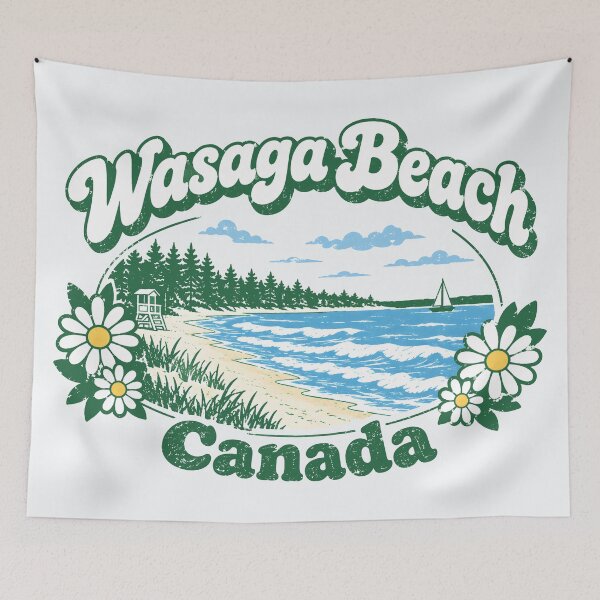Item preview, Wasaga Beach Groovy Lake  designed and sold by HowToCanadian.