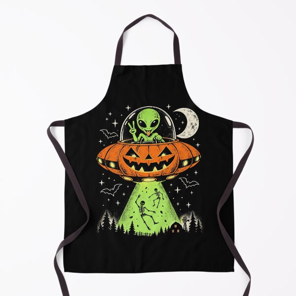Item preview, Alien in a Pumpkin UFO designed and sold by SignumShop.