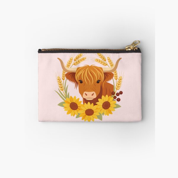 Item preview, Highland Cow & Sunflowers designed and sold by DumpsterSage.
