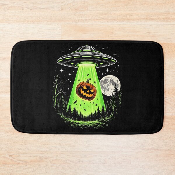 Item preview, UFO Beaming Up a Pumpkin designed and sold by SignumShop.