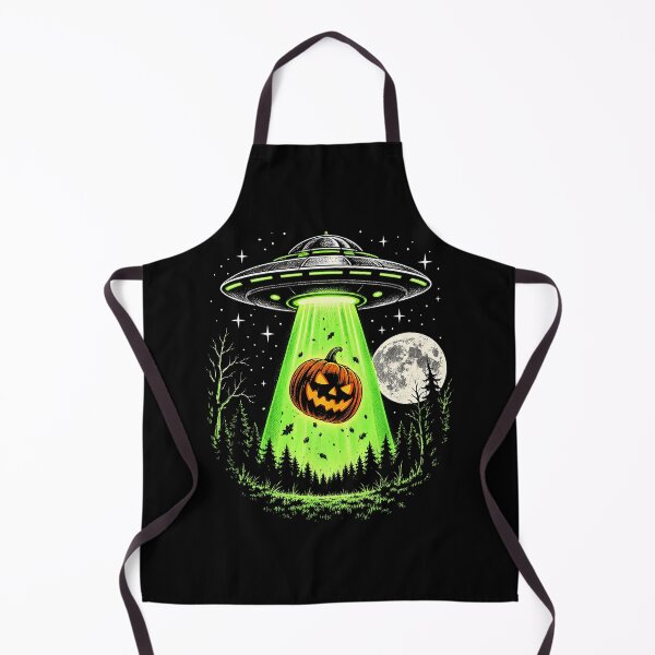 Item preview, UFO Beaming Up a Pumpkin designed and sold by SignumShop.