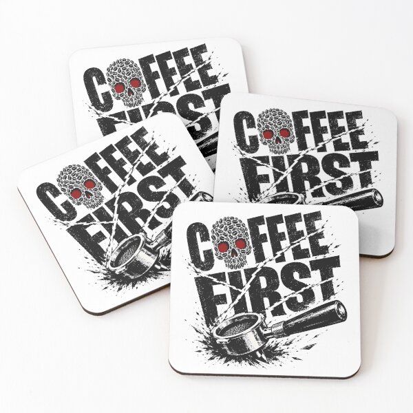 Item preview, Espresso Skull Grunge Portafilter Gothic Barista designed and sold by chattsuede.