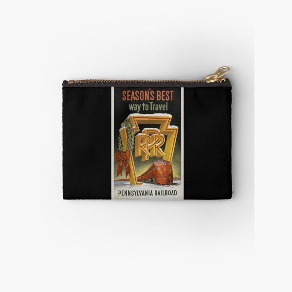 Item preview, Vintage Pennsylvania Railroad travel poster designed and sold by stevepaint.