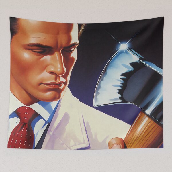 Item preview, American Psycho Airbrush Art designed and sold by WhoNeedsEnemies.