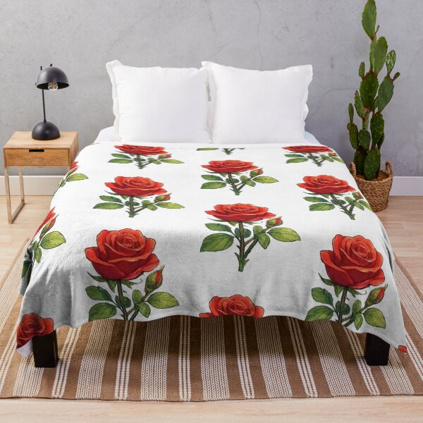 Item preview, Red Rose Realistic Botanical Sticker designed and sold by Sepia soul.
