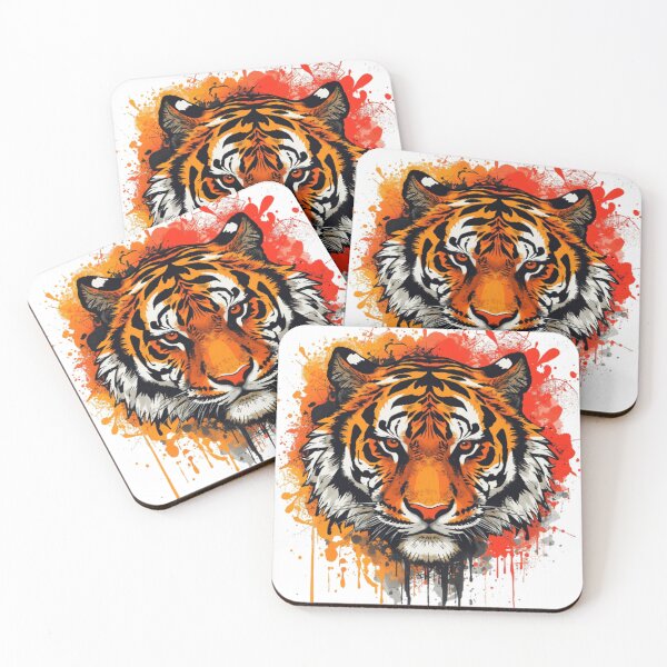 Item preview, Tiger head designed and sold by Designfs.