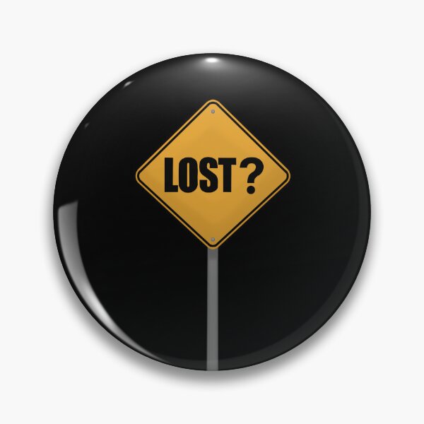 Item preview, Lost? Sign designed and sold by Zombierat000.