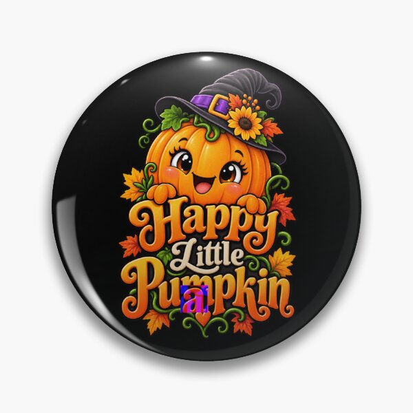 Item preview, Happy Little Pumpkin – Cute Smiling Pumpkin Halloween Design designed and sold by RockitBaby.