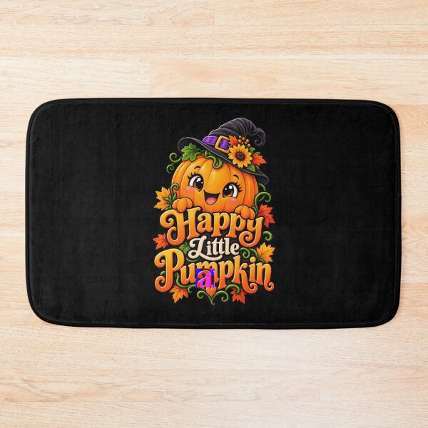 Item preview, Happy Little Pumpkin – Cute Smiling Pumpkin Halloween Design designed and sold by RockitBaby.
