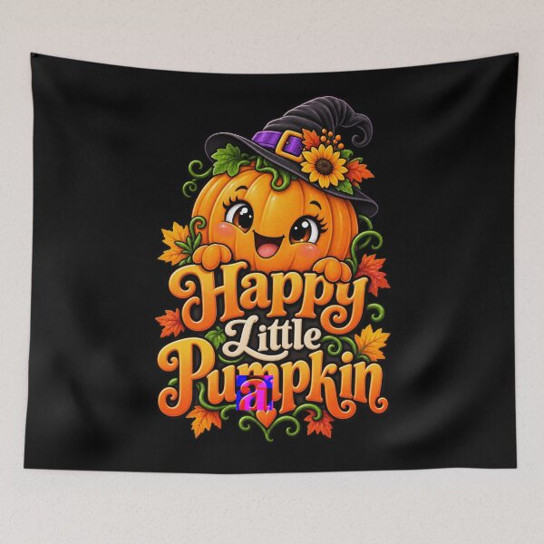 Item preview, Happy Little Pumpkin – Cute Smiling Pumpkin Halloween Design designed and sold by RockitBaby.
