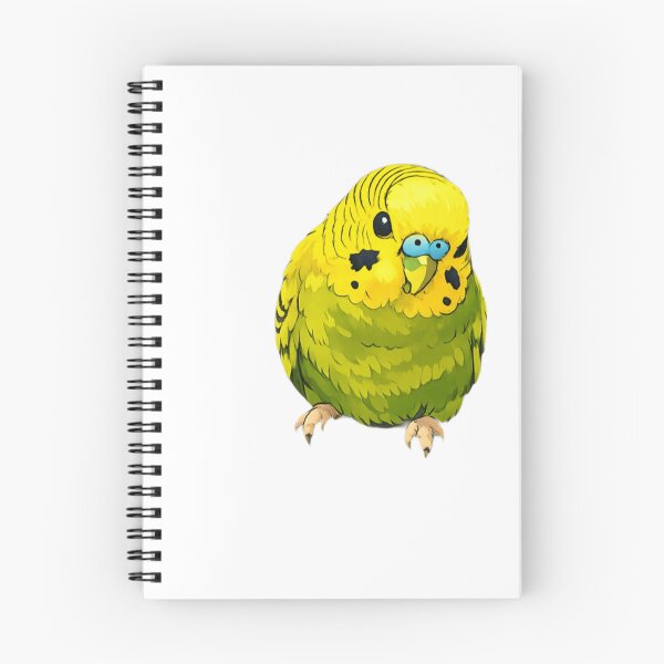 Item preview, Green Budgie Parakeet Portrait Sticker designed and sold by Sepia soul.