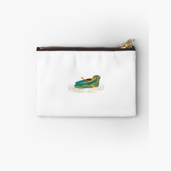 Item preview, Kayak Adventurer Teal Paddle Wave Lake Lover designed and sold by chattsuede.