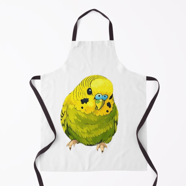 Item preview, Green Budgie Parakeet Portrait Sticker designed and sold by Sepia soul.