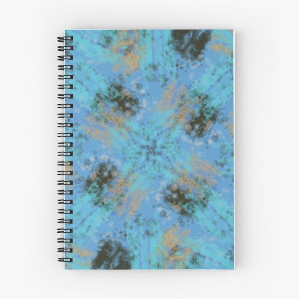 Item preview, Aqua Abstract Botanical Textile Pattern designed and sold by designsbyAdira.