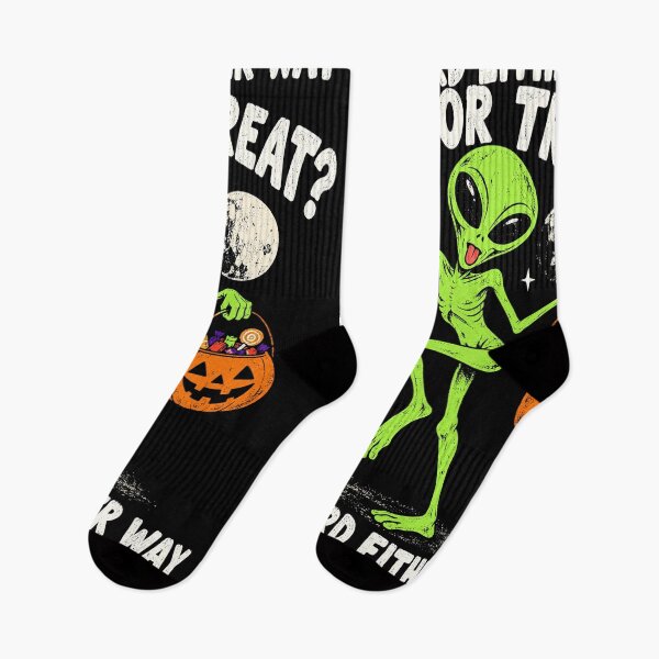 Item preview, Alien Trick or Treater designed and sold by SignumShop.