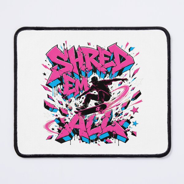 Item preview, Skate Punk Graffiti Splatter Trick Skateboarder designed and sold by chattsuede.