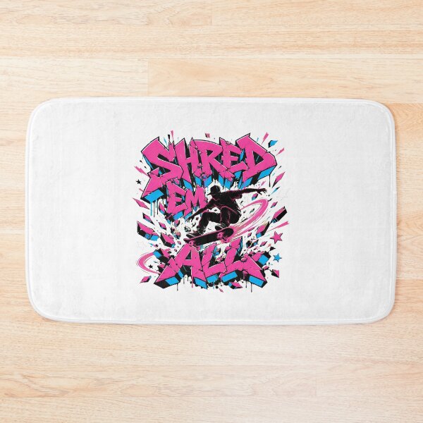 Item preview, Skate Punk Graffiti Splatter Trick Skateboarder designed and sold by chattsuede.