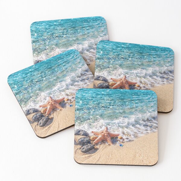 Item preview, Deep Blue Ocean Beach with a Starfish / Tropical Summer Waves Coastal Aesthetic / Travel  / Explore / Summer / Water Vacation / Sea Wave/ Nature Lover Relaxing  designed and sold by TeenLake.
