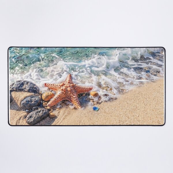 Item preview, Deep Blue Ocean Beach with a Starfish / Tropical Summer Waves Coastal Aesthetic / Travel / Explore / Summer / Water Vacation / Sea Wave/ Nature Lover Relaxing designed and sold by TeenLake.