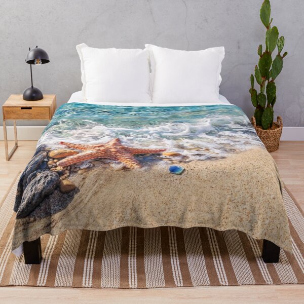 Item preview, Deep Blue Ocean Beach with a Starfish / Tropical Summer Waves Coastal Aesthetic / Travel  / Explore / Summer / Water Vacation / Sea Wave/ Nature Lover Relaxing  designed and sold by TeenLake.