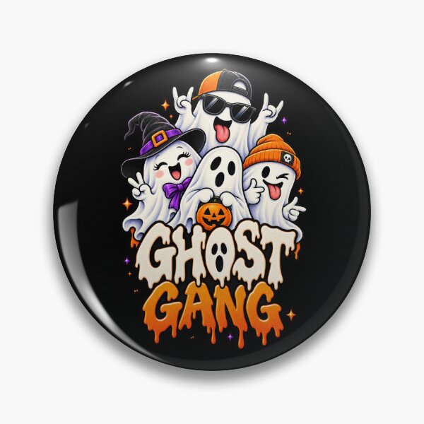 Item preview, Ghost Gang – Funny Halloween Ghosts Spooky Party Design designed and sold by RockitBaby.