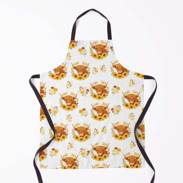 Item preview, Highland Cows & Sunflowers designed and sold by DumpsterSage.