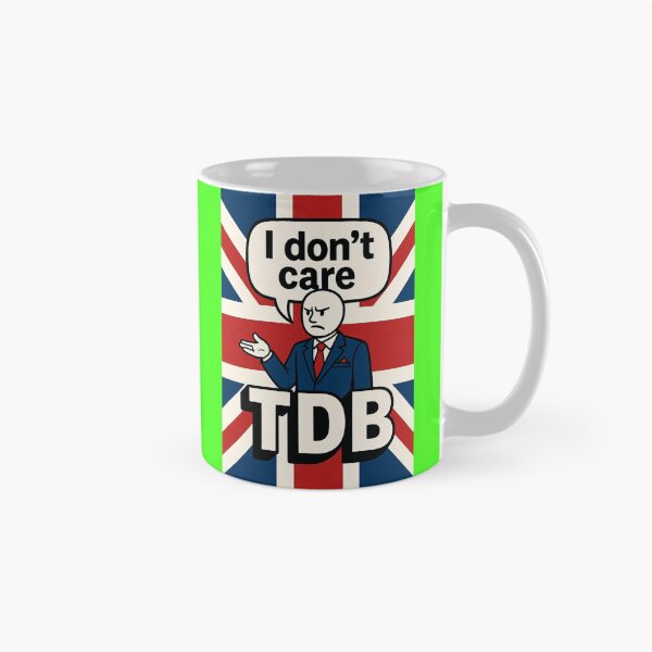 Item preview, rupert lowe restore britain 'i dont care' daily bollocks TDB slogan design merch -  designed and sold by TDB.