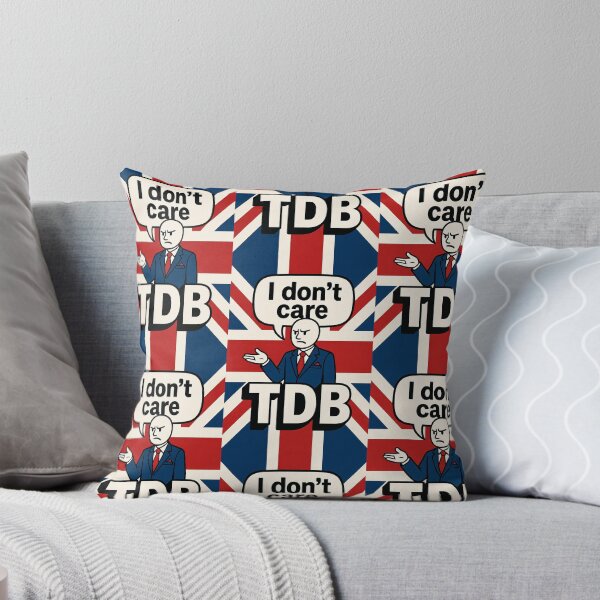 Item preview, rupert lowe restore britain 'i dont care' daily bollocks TDB slogan design merch -  designed and sold by TDB.