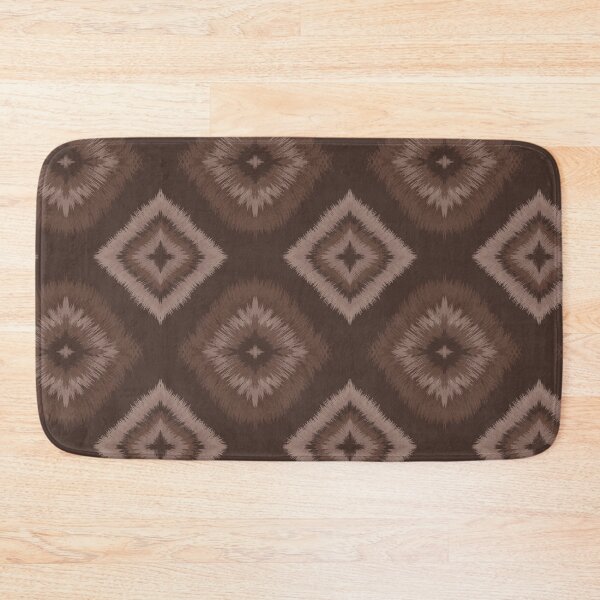 Item preview, Soft Furry Brown Diamond Pattern designed and sold by EJs .