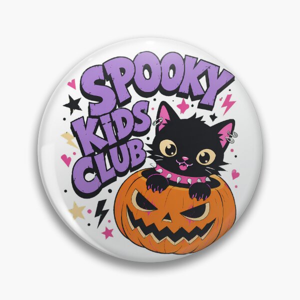 Item preview, Pastel Goth Pumpkin Cat Spooky Kids Club Halloween designed and sold by chattsuede.