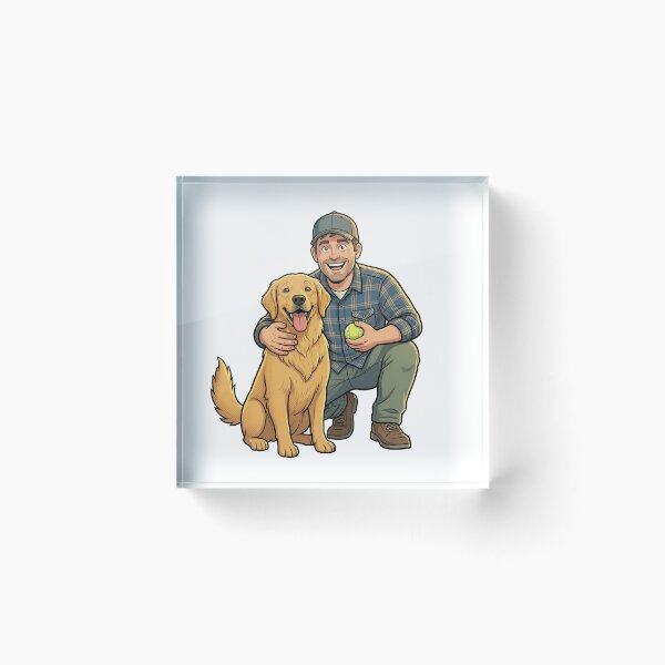 Item preview, Golden Retriever Dad Dog Lover Gift designed and sold by DIUMERI.