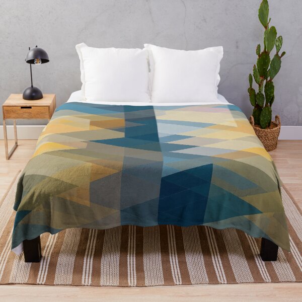 Item preview, Geometric Translucent Overlapping Color Blocks designed and sold by Aliforall.